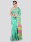 Women's Handloom Jamdani Saree without Blouse Piece