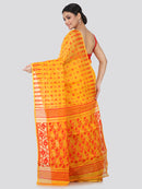 Women's Handloom Jamdani Saree without Blouse Piece