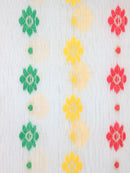 Women's Handloom Jamdani Saree without Blouse Piece