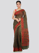 Women's Handloom Jamdani Saree without Blouse Piece