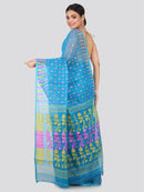 Women's Handloom Jamdani Saree without Blouse Piece