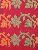 Women's Cotton Jamdani Saree Without Blouse Piece