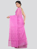Women's Cotton Jamdani Saree Without Blouse Piece
