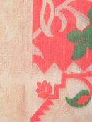 Women's Handloom Jamdani Saree without Blouse Piece