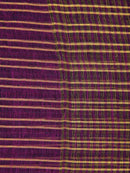 PinkLoom Women's Purple Linen Saree