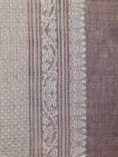 PinkLoom Women's Brown Silk Kanjeevaram Saree