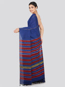 PinkLoom Women's Cotton Khesh Saree With Unstitched Blouse Piece