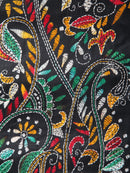 Pinkloom Green Handloom Silk Embroidered Katha Stitch Work Saree