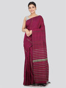 PinkLoom Women's Cotton Khesh Saree With Unstitched Blouse Piece