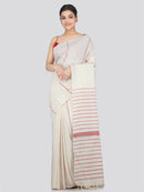 PinkLoom Women's Cotton Khesh Saree With Unstitched Blouse Piece
