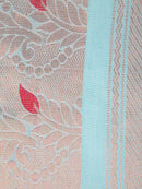 PinkLoom Women's Cotton Saree With Unstitched Blouse Piece