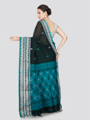 PinkLoom Women's Cotton Saree With Unstitched Blouse Piece