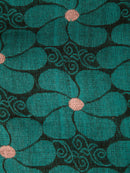 PinkLoom Women's Cotton Saree With Unstitched Blouse Piece