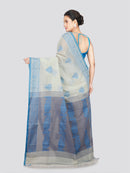 PinkLoom Women's Cotton Saree With Unstitched Blouse Piece