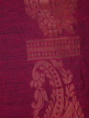 PinkLoom Women's Cotton Saree With Unstitched Blouse Piece