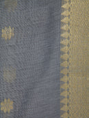 PinkLoom Women's Cotton Silk Saree With Unstitched Blouse Piece