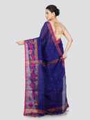 PinkLoom Women's Cotton Saree With Unstitched Blouse Piece