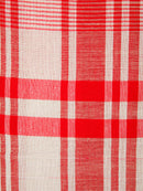 PinkLoom Women's Cotton Saree With Unstitched Blouse Piece