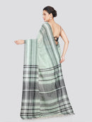 PinkLoom Women's Cotton Saree With Unstitched Blouse Piece