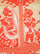 PinkLoom Women's Green Cotton Saree