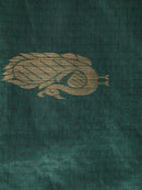 Pinkloom Yellow Handloom Cotton bleand Saree