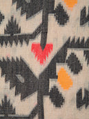 PinkLoom Women's Cotton Silk Saree With Unstitched Blouse Piece