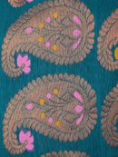 PinkLoom Women's Cotton Silk Saree With Unstitched Blouse Piece