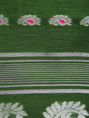 Pinkloom Women's Cotton Silk Saree With Unstitched Blouse Piece