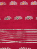 Pinkloom Women's Cotton Silk Saree With Unstitched Blouse Piece