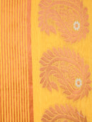 PinkLoom Women's Cotton Silk Saree With Unstitched Blouse Piece