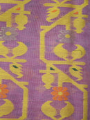 PinkLoom Women's Soft Cotton Jamdani Saree Without Blouse Piece