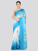 PinkLoom Women's Cotton Silk Saree With Unstitched Blouse Piece