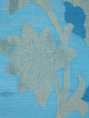 PinkLoom Women's Cotton Silk Saree With Unstitched Blouse Piece