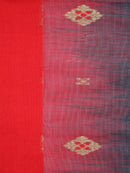 PinkLoom Women's Cotton Silk Saree With Unstitched Blouse Piece