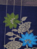 PinkLoom Women's Cotton Silk Saree With Unstitched Blouse Piece