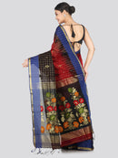 Pinkloom Women's Cotton Silk Saree With Unstitched Blouse Piece