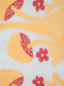 Pinkloom Women's Soft Cotton Jamdani Saree Without Blouse Piece