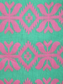 Pinkloom Women's Soft Cotton Jamdani Saree Without Blouse Piece