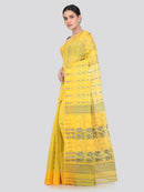 Pinkloom Women's Soft Cotton Jamdani Saree Without Blouse Piece