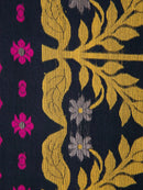 Pinkloom Women's Soft Cotton Jamdani Saree Without Blouse Piece