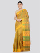 Pinkloom Women's Soft Cotton Jamdani Saree Without Blouse Piece