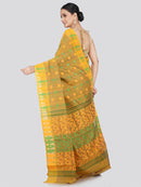 Pinkloom Women's Soft Cotton Jamdani Saree Without Blouse Piece