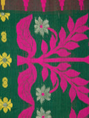 Pinkloom Women's Soft Cotton Jamdani Saree Without Blouse Piece