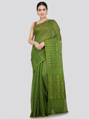 Pinkloom Women's Soft Cotton Jamdani Saree Without Blouse Piece