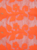 Pinkloom Women's Soft Cotton Jamdani Saree Without Blouse Piece