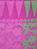 Pinkloom Women's Soft Cotton Jamdani Saree Without Blouse Piece