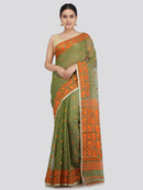 Pinkloom Women's Soft Cotton Jamdani Saree Without Blouse Piece