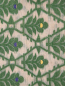 Pinkloom Women's Soft Cotton Jamdani Saree Without Blouse Piece