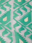 PinkLoom Women's Cotton Jamdani Saree Without Blouse Piece