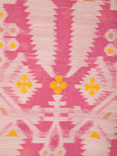 PinkLoom Women's Cotton Jamdani Saree Without Blouse Piece